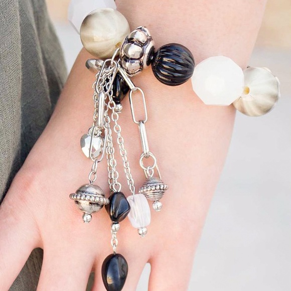 Paparazzi Accessories Jewelry - Lights Camera Action Charmed Beaded Bracelet NWT